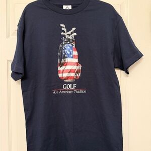 Vintage Navy Blue Golf American Tradition Shirt
